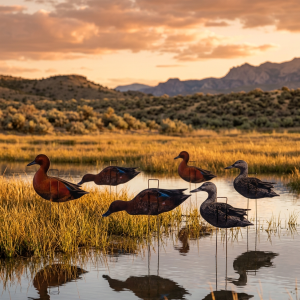 Immortal Series Cinnamon Teal Duck Decoys